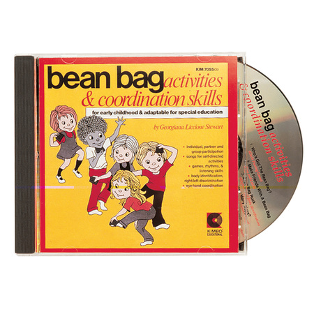 KIMBO EDUCATIONAL Bean Bag Activities + Coordinating Skills CD KIM7055CD